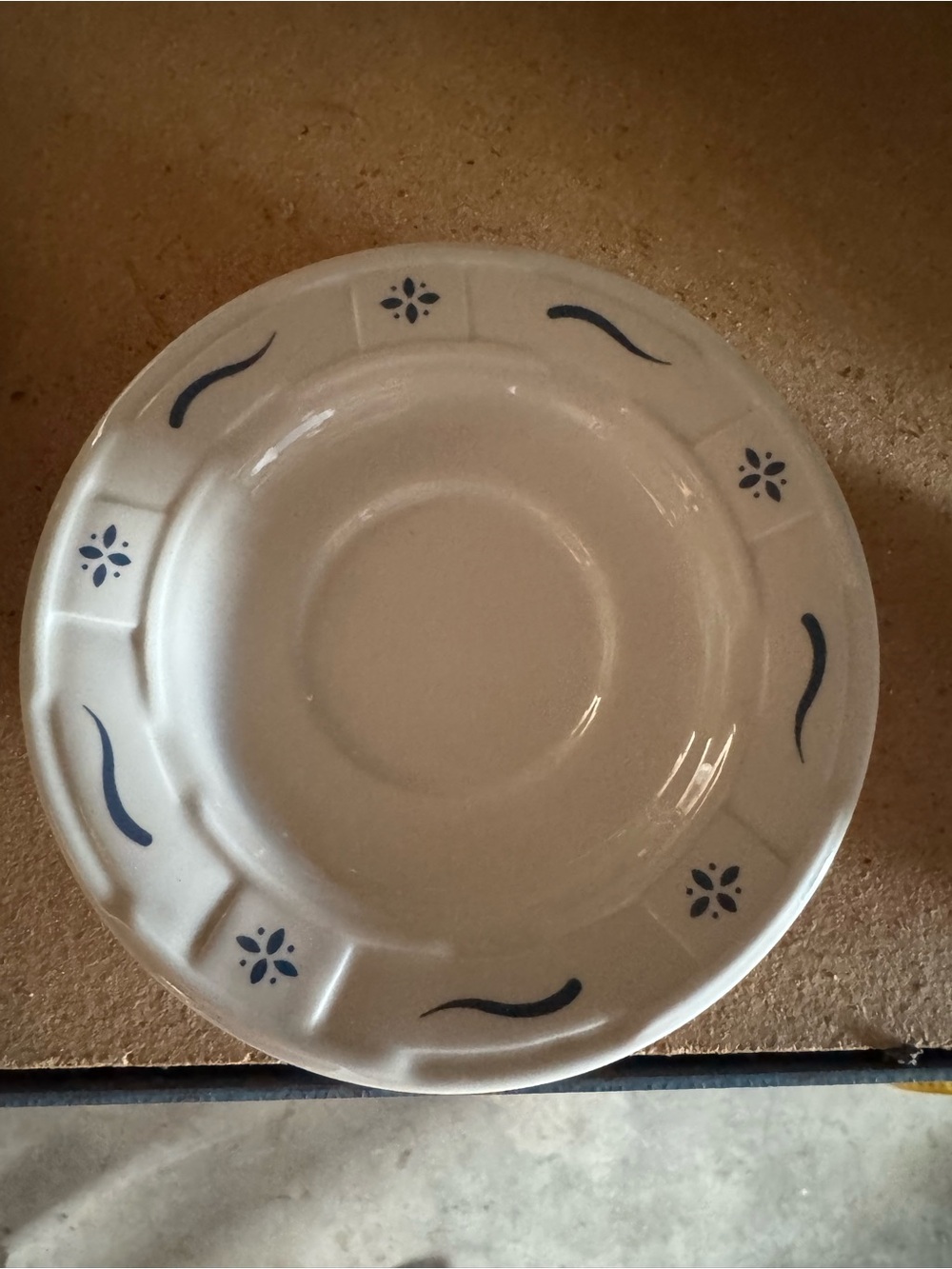 Longaberger Pottery Saucer